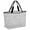 White, Charcoal Black, Jet Black, Gray, variant on Modern Simple Grid Beach Bag for Women, Large Breathable Mesh Beach Tote Bag, Abstract Minimalist Lines Boho Black Sandproof Lightweight Travel Bags for Vacation Picnic Swimming Pool 15.7"x15.7"x9.1"
