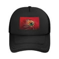 thumbnail image 2 of Peacock Feather Baseball Cap Trucker Hat for Women Men, 2 of 7