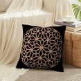 thumbnail image 4 of LALILO Throw Pillow Covers Mandala Oriental Ornament Ornament Cushion Cover 18" x 18", 2 Pack, 4 of 6