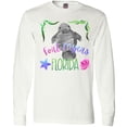 thumbnail image 3 of Inktastic Fort Myers Florida Cute Swimming Manatee Long Sleeve T-Shirt, 3 of 5