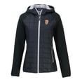 thumbnail image 2 of Women's Cutter & Buck Black San Francisco Giants City Connect Rainier Primaloft Eco Raglan Full-Zip Hybrid Jacket, 2 of 3