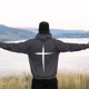 thumbnail image 1 of WILLBEST Sudaderas De Hombre Male Long Sleeve Hooded Sweatshirt Solid Color Back Print Sweatshirt XXGrande, 1 of 5