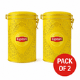 thumbnail image 1 of Spécial du Nouvel An - LIPTON Thé Noir en Feuilles en Vrac avec Pot-Cadeau, 140 g (Lot de 2), 1 of 5