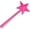 Rose Red, variant on Seasoning Shaker Wand Refillable Magic Fairy Wand Salt and Pepper Shaker Kitchen Accessory in Black