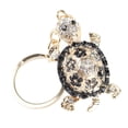 thumbnail image 1 of Bijoux en Liquidation Porte-Clés en Métal Tortue Colorée Noire, 1 of 1