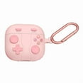 thumbnail image 5 of Custom Fit Protective Silicone Case For AirPods 4 Earbud Case With Retro Gaming Console Design And Carabiner Clip, 5 of 11
