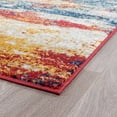 thumbnail image 4 of Diamond Contemporary 5' x 7' Multi-Color Polypropylene Indoor Area Rug, 4 of 7