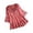 Hot Pink, variant on Womens 3/4 Sleeve Tops and Blouses Bow Lace Patchwork V Neck Relaxed Fit Casual Quarter Sleeve Womens Tops Casual Army Green,S