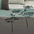 thumbnail image 2 of Riverbrook Home 8pc Comforter Set, Queen, Soft Teal, Emilie, Embroidered & Pieced, Polyfil, 2 of 5