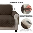 thumbnail image 5 of FurHaven Pet Products Reversible Chair Furniture Protector - Espresso/Clay, Chair, 5 of 10
