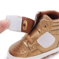 thumbnail image 2 of xiaxaixu Baby Solid Color Prewalker Stylish Soft High Top Flat Toddler Shoes, 2 of 6