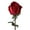 Red, variant on Artificial Roses Real Touch Single Stem Fake Roses Silk Realistic Bouquet Flowers Arrangements Home Office Garden Grave Party Wedding Decoration