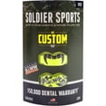 thumbnail image 2 of (2 pack) Soldier Sports Custom 7312 Football Mouthguard, Neon, 2 of 3