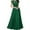 Green, variant on Plus Size Tops for Women,Chiffon Dress Chiffon Stitching Lace Dress Bridesmaids Evening Gowns Women