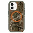 thumbnail image 1 of OtterBox Defender Pro XT Clear MagSafe Case w/Camera Control Realtree Apx (Green) for iPhone 17, 1 of 6