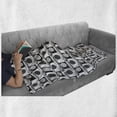 thumbnail image 6 of Camera Soft Flannel Fleece Throw Blanket, Analog Old Fashioned Photo Recording Film Machines Old Days Memories Pattern, Cozy Plush for Indoor and Outdoor Use, 50" x 60", Black and White, by Ambesonne, 6 of 6