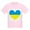 Light Pink, variant on CafePress - I Stand With Ukraine Heart T Shirt - Light T-Shirt Kids XS-XL