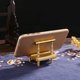 thumbnail image 4 of unbranded Soporte De Teléfono De Escritorio Dorado En Latón Con Y Funcional Para Oficina, 4 of 8