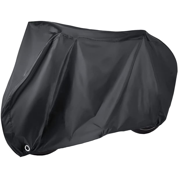 Funda para bicicleta, 200 x 110 x 70 cm, garaje para bicicleta con orificios de bloqueo, estándares Oxford de alta calidad, resistente al agua Protección contra el polvo, la lluvia, la nieve y los ra