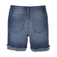 thumbnail image 4 of Pantalones cortos midi de mezclilla The Children's Place Girls Josephine 8y, 4 of 5