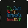 thumbnail image 4 of Inktastic My Aunt in Minnesota Loves Me Boys or Girls Baby T-Shirt, 4 of 5