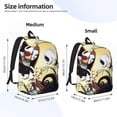 thumbnail image 2 of Goofa The Nightmare Before Christmas Pattern Durable Canvas Daypack - High-Quality Vintage Backpack, Compact & Versatile for Travel and Everyday Use-Small, 2 of 5