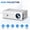 a device that projects images or videos onto a surface, variant on Supports 4K HD Projector, Local 1080P Resolution, 200 Lumens Brightness, Compatible with Multiple Devices, 25 Million Pixels, Suitable for Home Theaters/Offices/Living Rooms/Bedrooms/Holiday Gifts