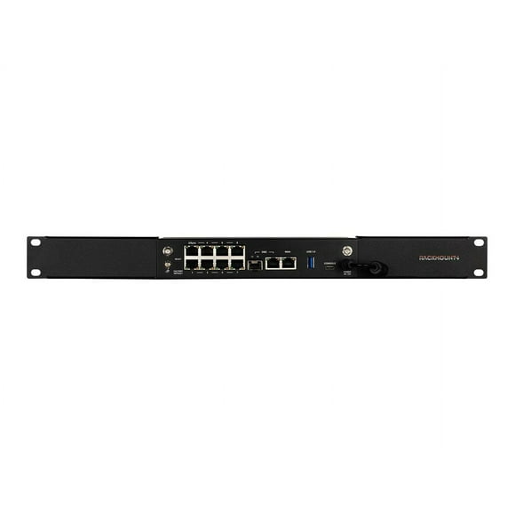Rackmount.IT RM-CP-T6 - Network device mounting kit - rack mountable - RAL 9005 - 1U - 19"