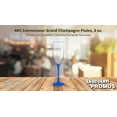thumbnail image 4 of 10 ARC Connoisseur Grand Champagne Flutes Set, 8 oz. - Durable, Sleek, Color Bottom, Barware - Blue, 4 of 5