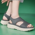 thumbnail image 5 of Mostsola Womens Walking Shoes Lightweight Wedges Heels Anti-Slip Slingback Beach Shoes, 5 of 9