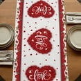 thumbnail image 5 of Table Runners 70 Inches Long Dress Scarves, Red Valentine's Day Farmhouse Coffee/Dining/Kitchen Table Decor, Holiday Table Runner, Love Heart Roses Romantic 13x70 Inch, 5 of 9