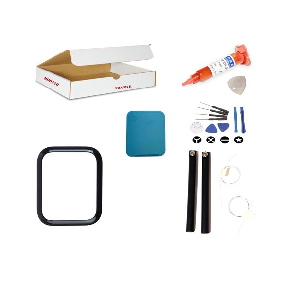 MD0410 Screen Repair Kit Front Glass Lens Replacement Compatible Apple Watch Series 5 40mm Model A2092