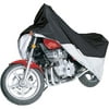 Classic Accessories Motorcycle Cover, Black and Silver