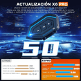 thumbnail image 3 of Audífonos Para Casco De Motos X6 Pro Bluetooth Impermeables BLOOSOM, 3 of 4