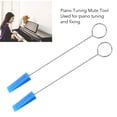thumbnail image 3 of Rubber Tuning Mutes, 10PCS Labor Saving Piano Tuning Mute Tool  Design  For Musical Instrument Repair, 3 of 8