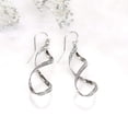 thumbnail image 4 of Sparkle with Spiral Dangle Earrings, 4 of 6