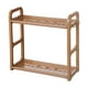 thumbnail image 2 of Organizador de Estante de Almacenamiento de Cocina Multifuncional | Estante de plástico de doble nivel | Porta cuchillos - Caddy de condimentos de especias | Base hueca ventilada | 41x38x15cm, 2 of 6