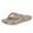Khaki, variant on Juebong Couple Women Men Orthotic Flip Flops Arch Support Soft Thong Sandals Slippers,White Size 37-38