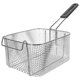thumbnail image 1 of Pasta Strainer Basket Stainless Steel Fine Mesh Spaghetti Strainer Basket Frying Metal Basket, 1 of 3