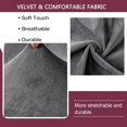 thumbnail image 2 of EcoNesxp Two-piece white shell dining chair set for kitchen and hotel, 2 of 5