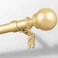 thumbnail image 1 of Curtain Rods for Windows to Adjustable Heavy Duty Wrap Around Curtain Rod Outdoor Indoor Room Divider Modern Drapery Pole ”, 1 of 8