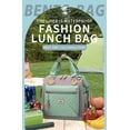 thumbnail image 2 of Large capacity portable nylon Leakproof Lunch Tote Cooler Bag with Side Pockets & Adjustable Strap,Women Men reusable lunch bag outdoor travel picnic bag, 2 of 11