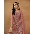 thumbnail image 4 of Custom Made Pakistani Heavy Embroidered Salwar Kamez Indian Kurti Set Sharara Suits For Eid, 4 of 5