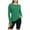 Green, variant on yillto Plus Size Tee for Womens Short Sleeve Crewneck Basic Summer Solid Color Casual Tshirts M-5XL