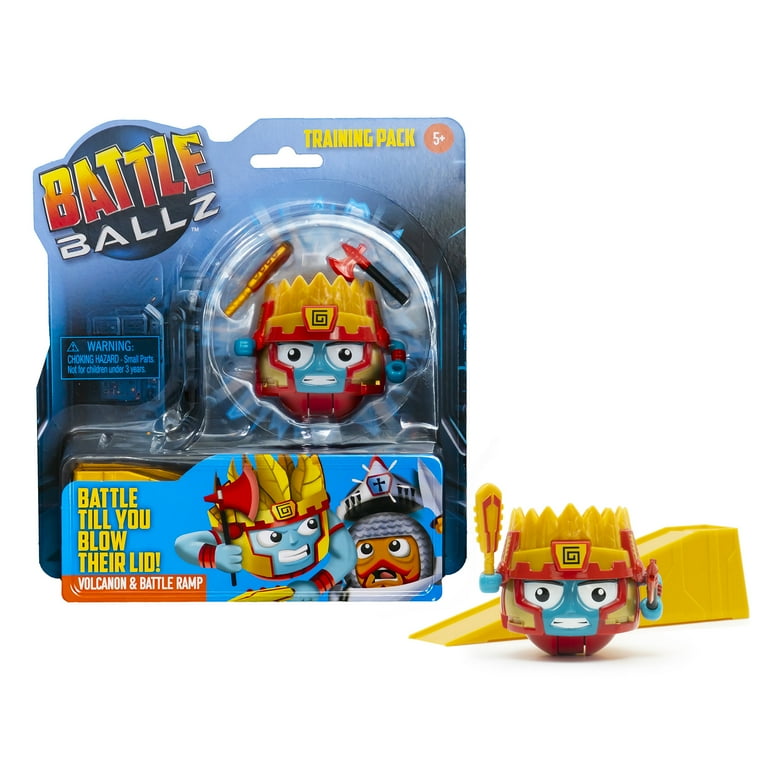 Battle Ballz: Training Pack - Volcanon - Weapon Wielding Toy Aztec