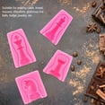thumbnail image 4 of unbranded 6Ud Reutilizable De Silicona Para Postres Con De Rosado, 4 of 6