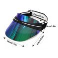 thumbnail image 2 of Anckoeil Portable Travel Products Mirror Anti- Sun Visor Apply To Cap Outdoor Sports Cap Colorful Cap, 2 of 7