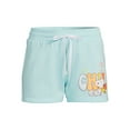 thumbnail image 5 of Snoopy Women's Juniors Chill Easy Graphic Fleece Shorts, 5 of 5
