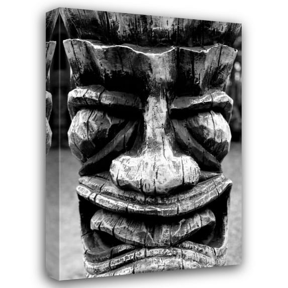 Brian Moore 13x18 Gallery Wrapped Canvas Wall Art Titled - Totem II