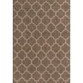 thumbnail image 4 of Unique Loom Trellis Collection Area Rug-Lattice Design, Moroccan Inspired for Indoor/Outdoor DÃ©cor, 7 ft x 10 ft, Brown/Beige, 4 of 10